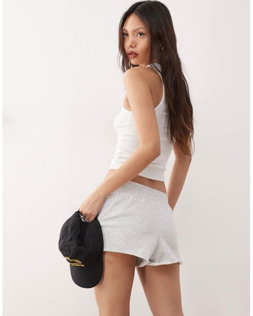 Collusion Multicolor Trackie Micro Shorts