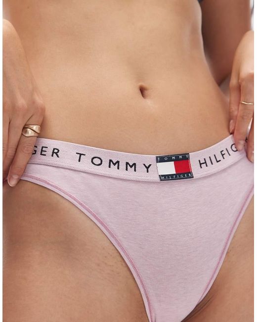Tommy Hilfiger Pink Heritage Bikini Brief