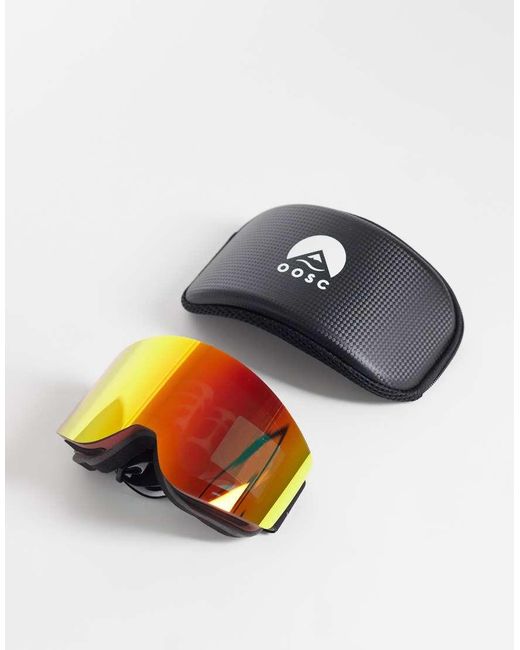 OOSC Orange Vizion Ski & Snowboard Goggles