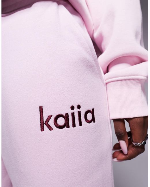 Pantalon Kaiia en coloris Purple