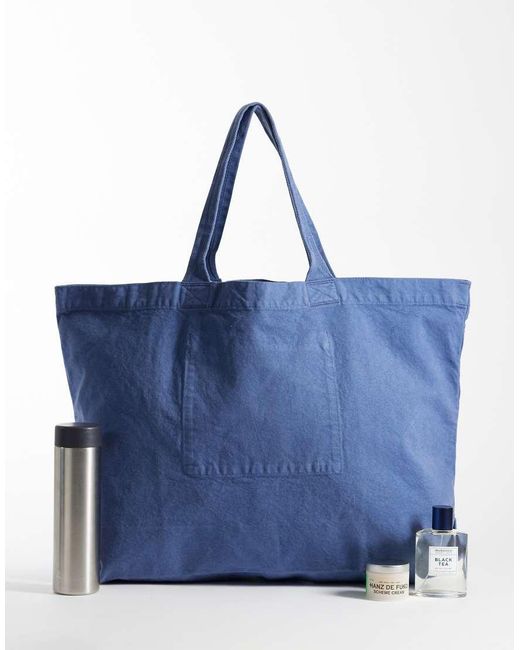 Maxi Borsa di ARKET in Blue da Uomo