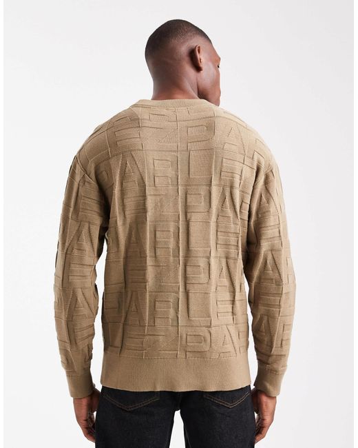 Pull ras Parlez pour homme en coloris Natural