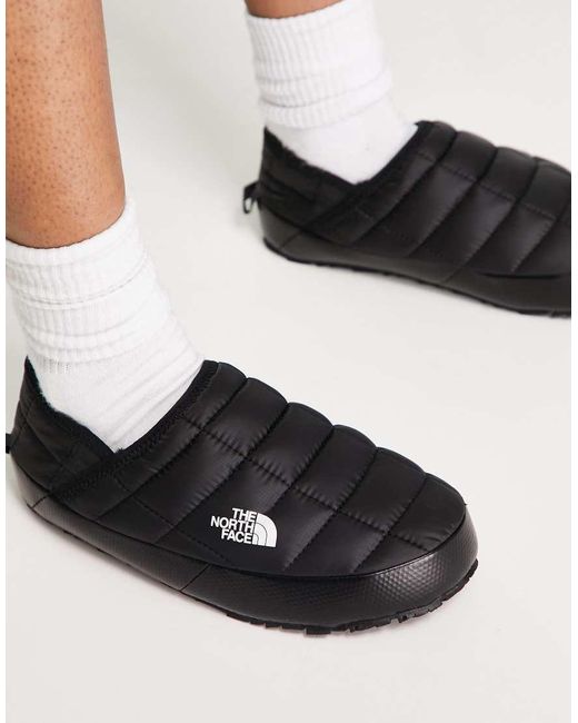 The North Face Black Thermoball Traction V Insulated Mules