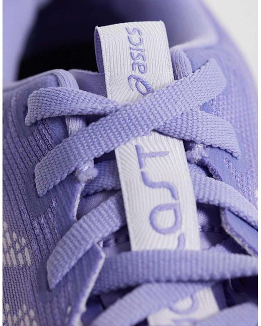 Asics Purple Novablast 5 Running Trainers