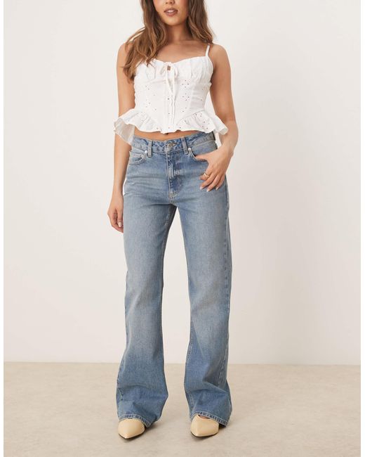 ASOS Blue Bootcut Jeans
