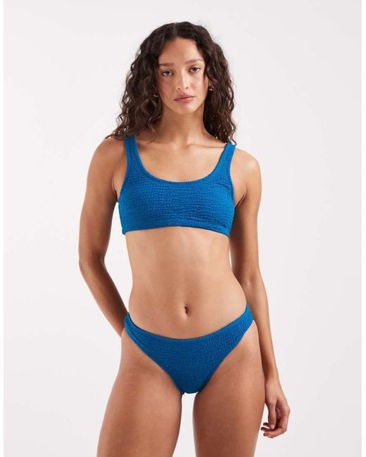 Nike Blue Nike Hipster Bikini Bottom
