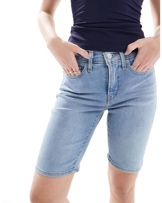 Levi's Blue – bermuda-jeans-shorts