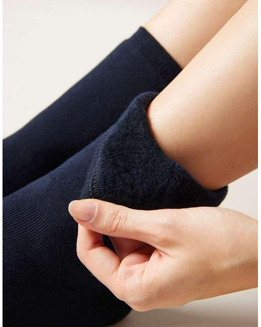Calzedonia Black Short Cotton Thermal Socks