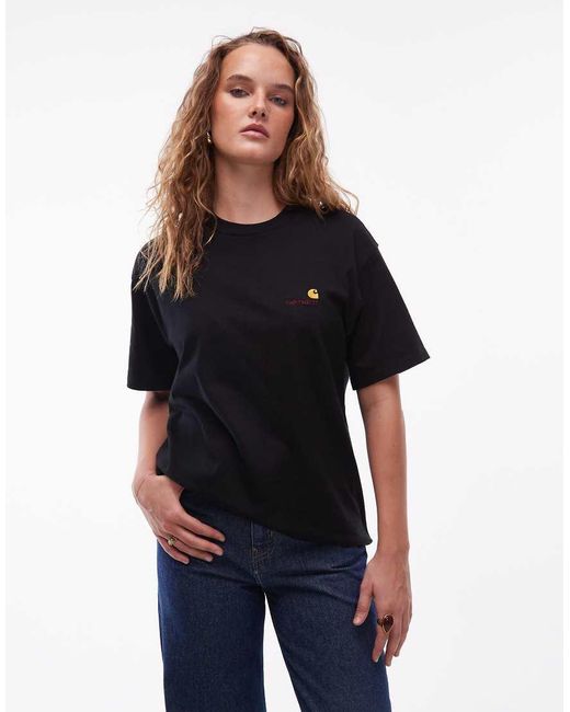 Carhartt American Script in het Black