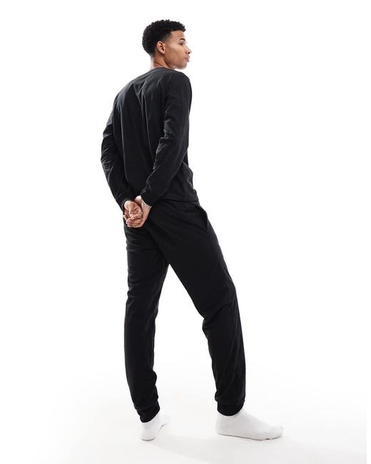 Jack & Jones Black Lounge Set for men