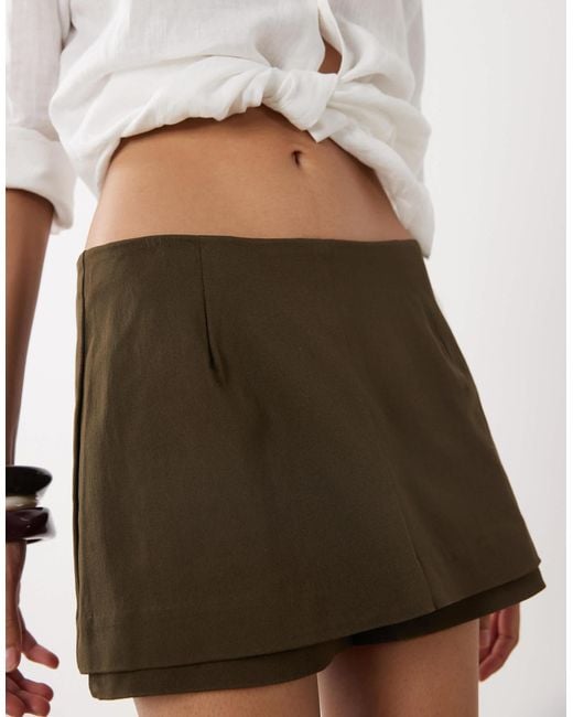 WeWoreWhat Gray Skort