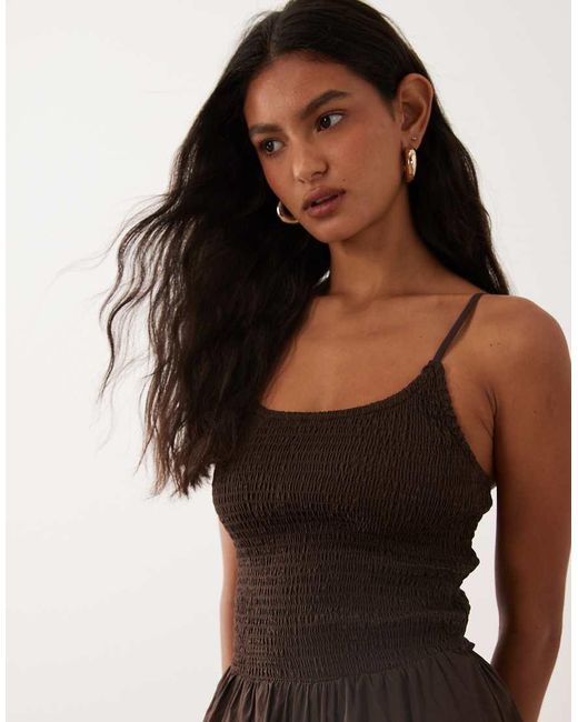 Cotton On Natural Amelia Maxi Dress
