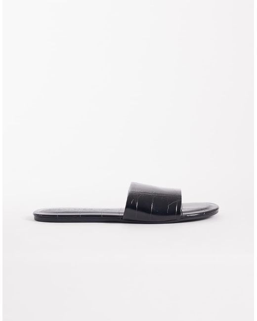 ASOS White Faith Flat Sandals