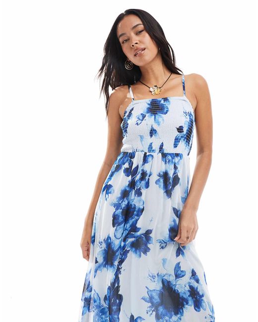 ONLY Blue Cami Maxi Dress