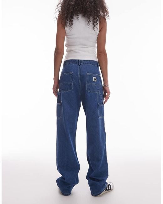 Carhartt Blue Pierce Straight Leg Jean