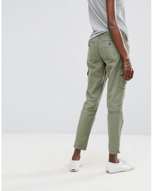 Abercrombie & Fitch Military Cargo Pant in Green - Lyst