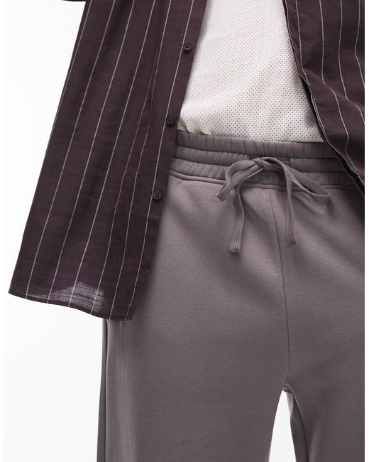 Topman – weite jogginghose in Gray für Herren