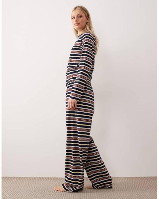 ASOS White Taylor Pajama Pants
