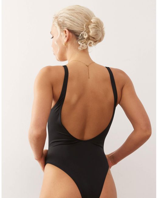 Weekday Black – badeanzug
