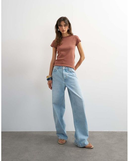 TOPSHOP Green Everyday Tee