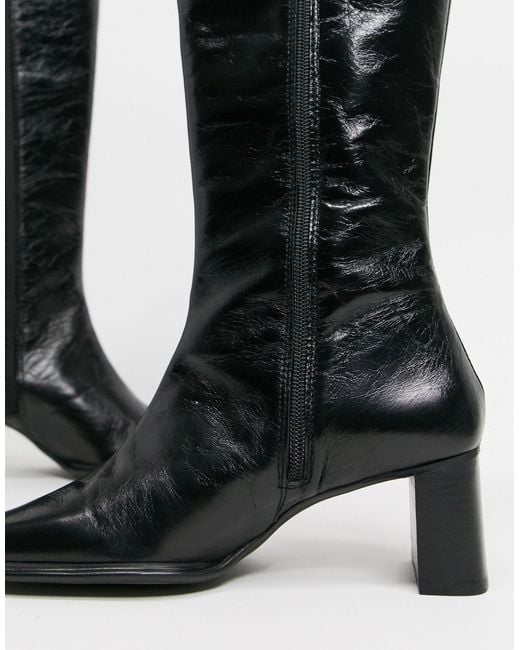 cali leather boots from asos