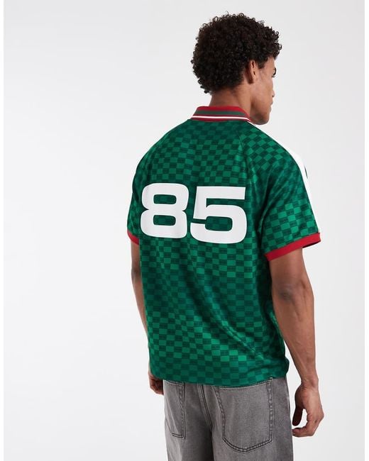 Tommy Hilfiger Green World Cup Mexico Soccer Jersey for men