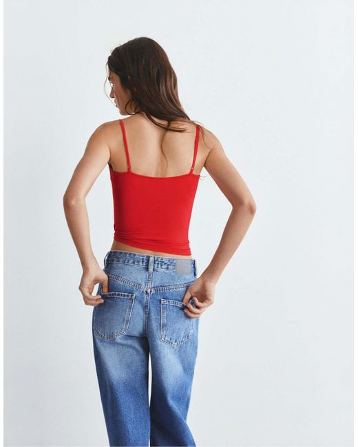Pull&Bear Red – oberteil