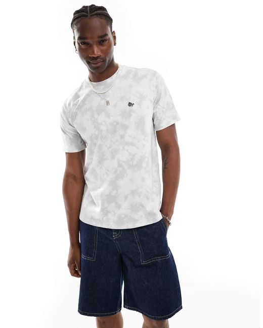 Adidas Originals White Adidas Sportswear Back Print T-shirt for men