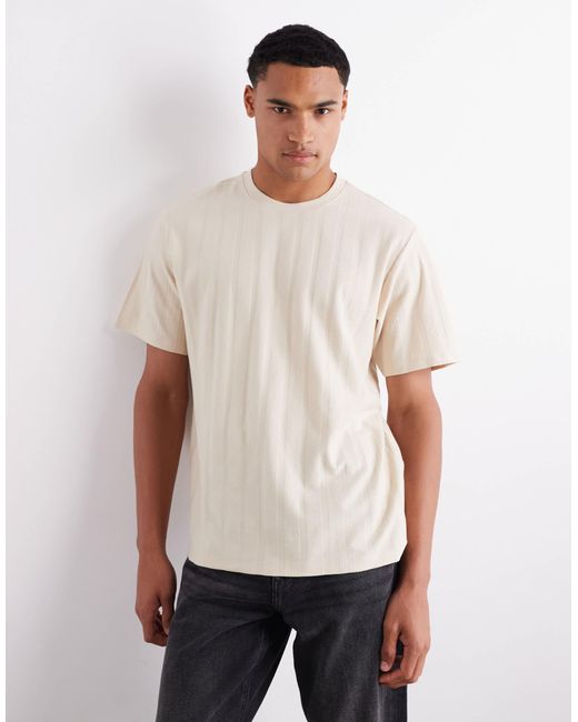JJ Rebel Natural Oversized T-shirt for men