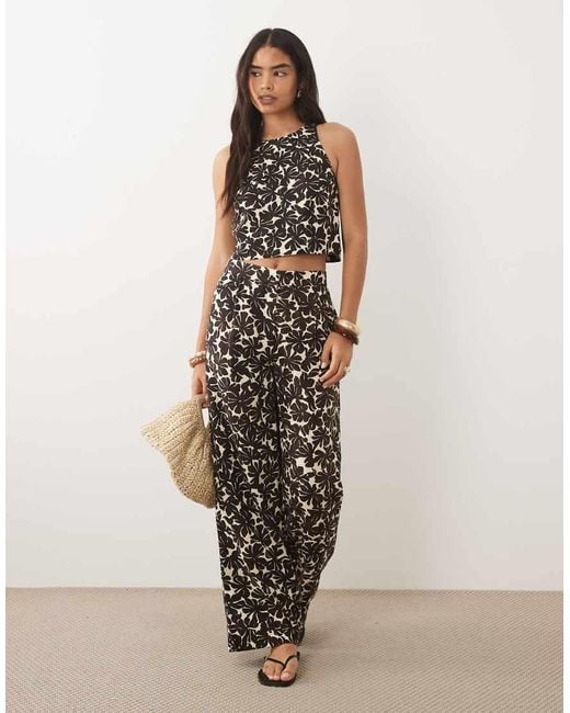 Mango Natural Jamie Sleeveless Top Co-ord