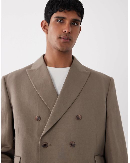 Blazer ASOS pour homme en coloris Brown