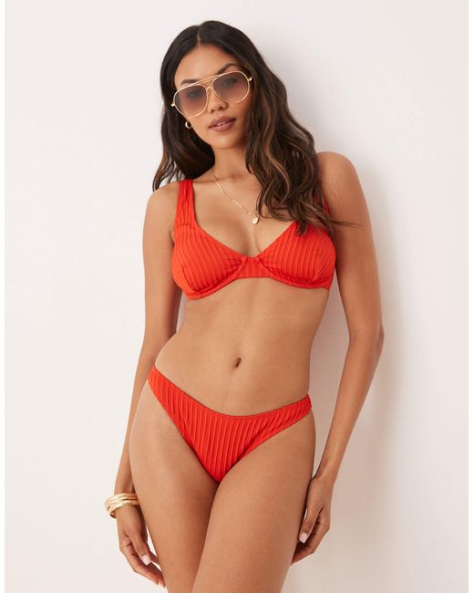 Riddy ibiza - bas ASOS en coloris Orange
