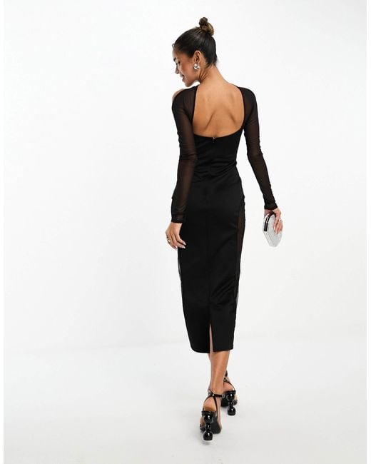 leopard print dress mesh MY GOOD SIDE LEOPARD MESH MINI DRESS IN BLACK – AKIRA