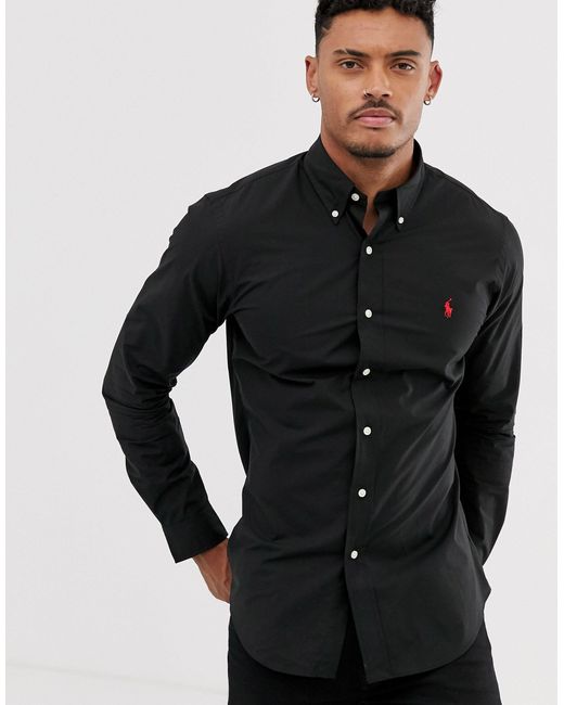 black ralph lauren button up