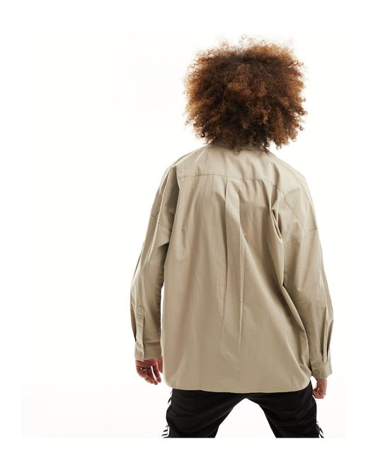 Collusion Natural Oversized Shirt for men
