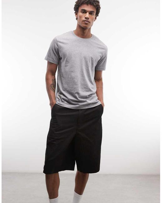 Aape By A Bathing Ape White Aape By A Bathing Ape Loose Fit Woven Shorts for men