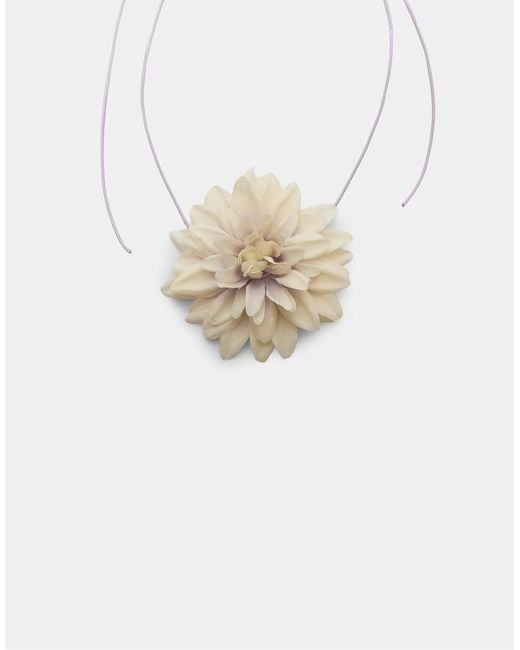 Stradivarius White – choker-halskette