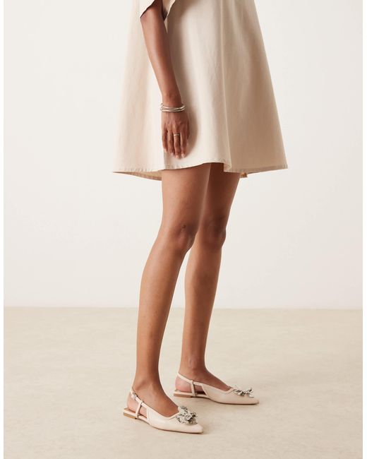 ASOS Natural – lore – ballerinas