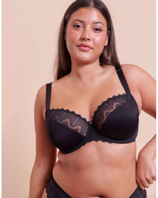 Curvy Kate Black Wild One Balcony Bra Fuller Bust