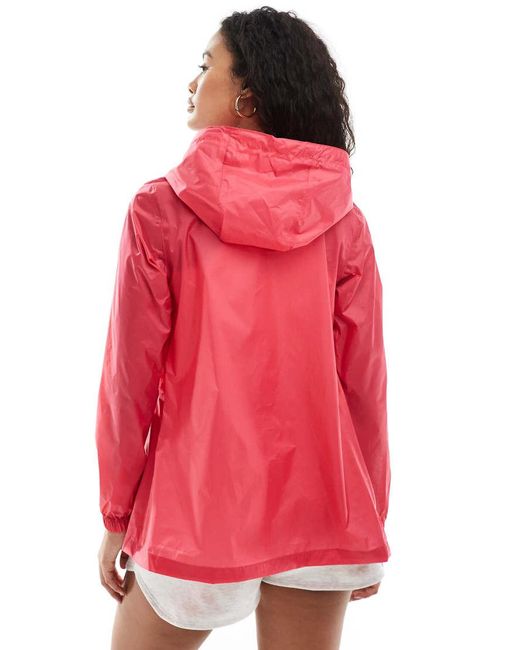Regatta Red Pack-It Iii Waterproof Rainwear Jacket