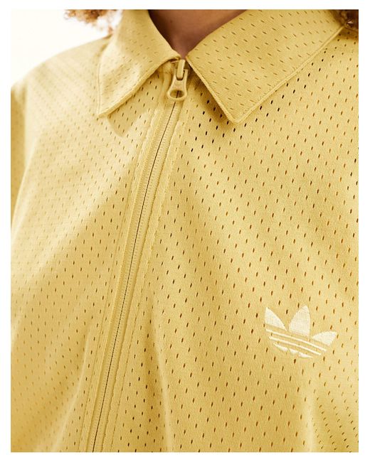 Camisa color avena unisex Adidas Originals de color Metallic