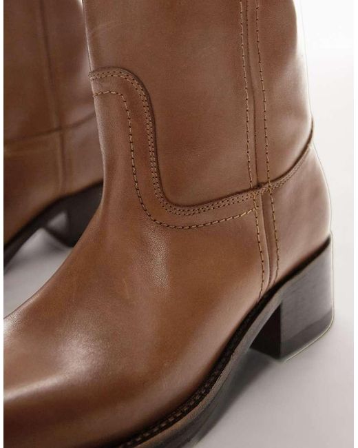 Bronx White Ky-ley Riding Knee Boots