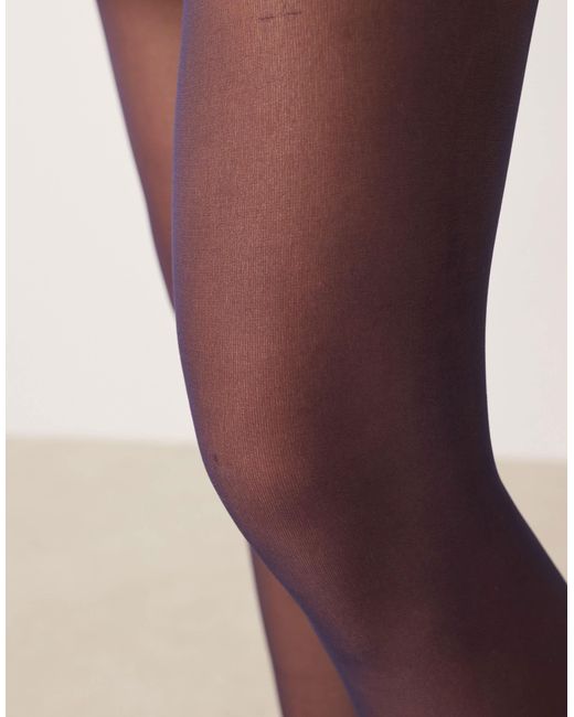 Collants 15 deniers ASOS en coloris Blue