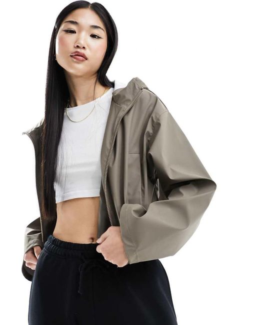 Crop top rain jacket hotsell