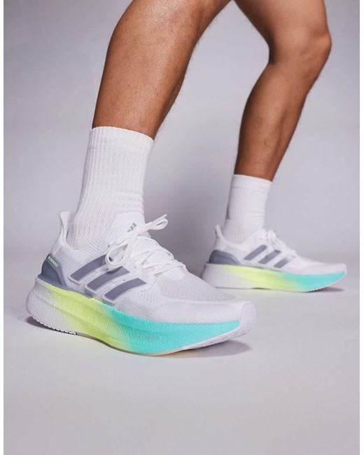 Adidas Originals Gray Adidas Running Ultraboost 5 Trainers for men