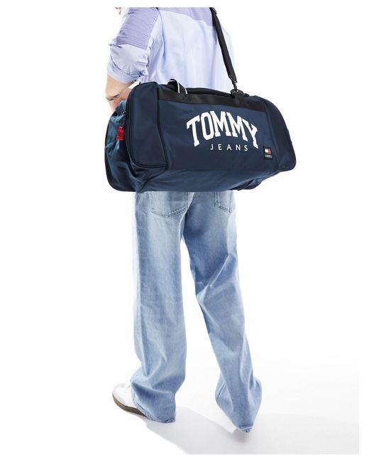 Tommy Hilfiger Blue Prep Sport Duffle Bag for men