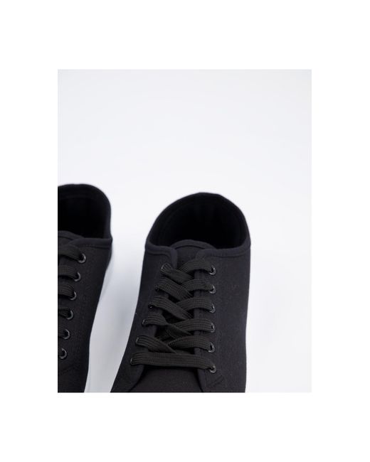 Truffle Collection Canvas Sneakers in Black for Men - Lyst