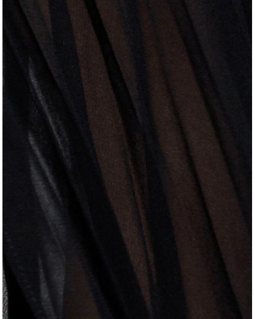 Goddiva Gray Strapless Mini Dress With Pleated Chiffon Cape
