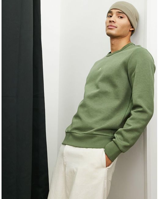 Polo Ralph Lauren Cotton Central Icon Logo Double Knit Sweatshirt in ...