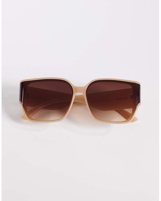 ALDO Pink Khlo-B Oversized Cat Eye Sungglases
